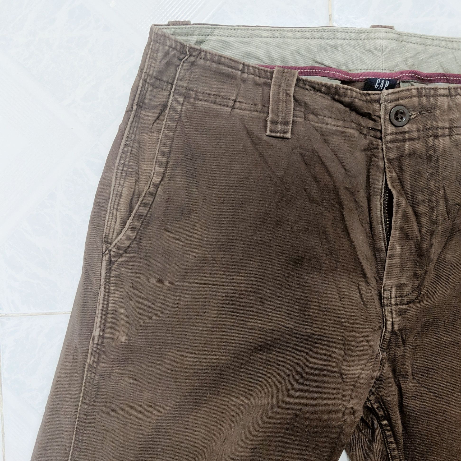 Japanese Brand Vintage Japanese Casual Chinos Trousers Pants Size US 30 / EU 46 - 12 Thumbnail