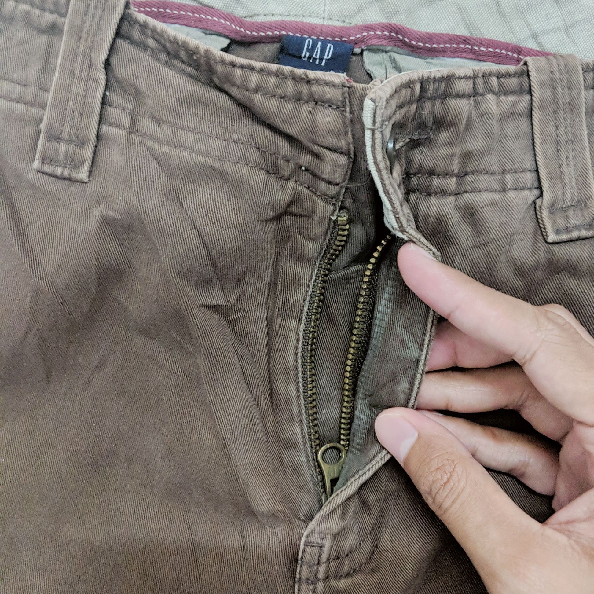Japanese Brand Vintage Japanese Casual Chinos Trousers Pants Size US 30 / EU 46 - 10 Thumbnail