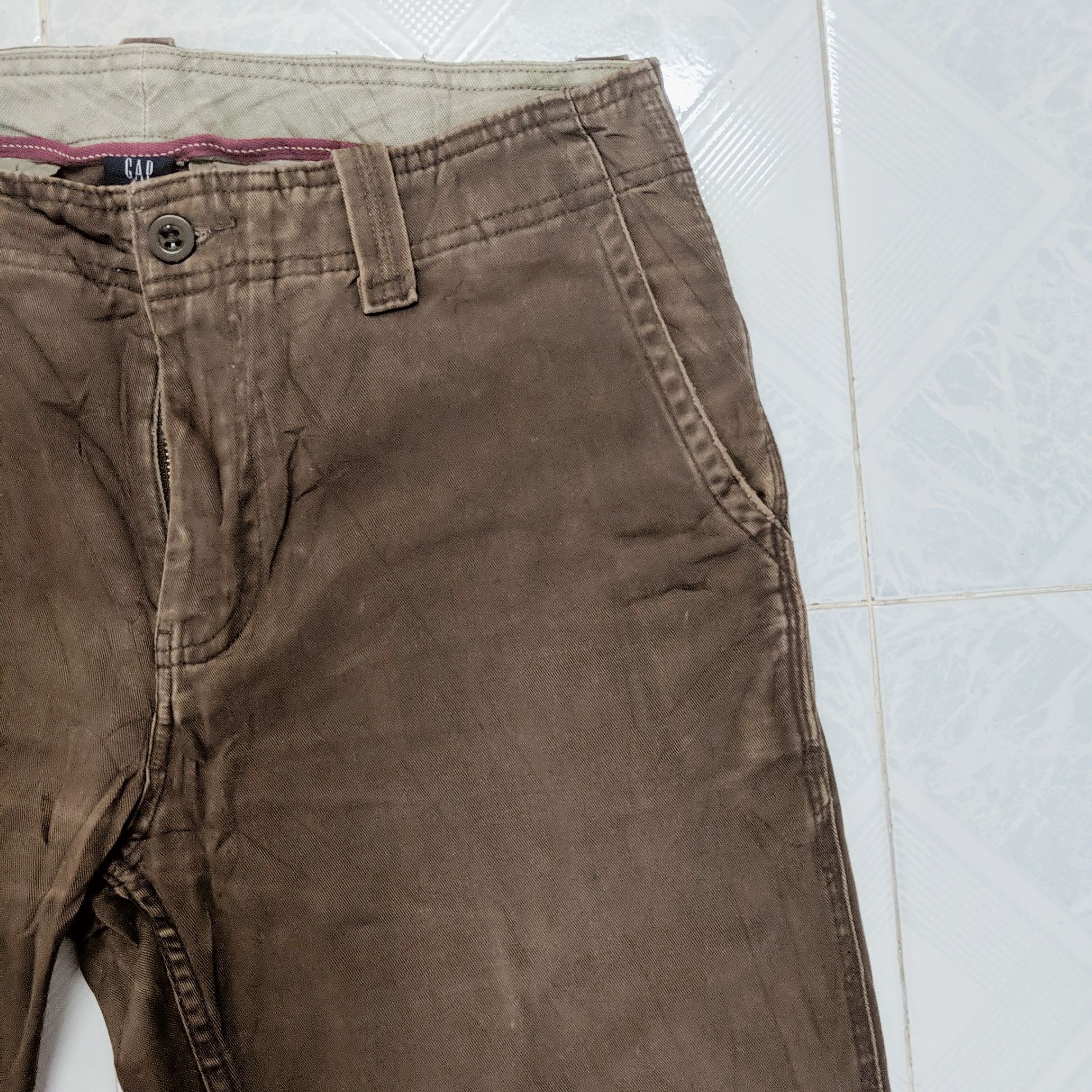 Japanese Brand Vintage Japanese Casual Chinos Trousers Pants Size US 30 / EU 46 - 11 Thumbnail