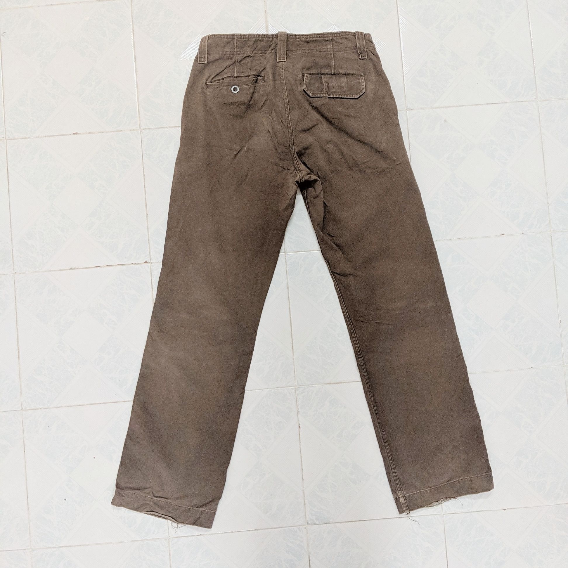 Japanese Brand Vintage Japanese Casual Chinos Trousers Pants Size US 30 / EU 46 - 7 Thumbnail