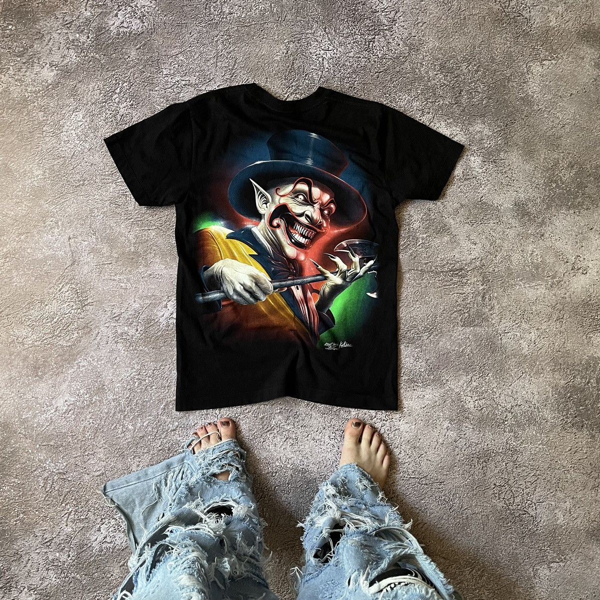 Band Tees Vintage Y2K 90s SCREAMER FACE ANGRY CLOWN Horror S Size US S / EU 44-46 / 1 - 7 Thumbnail