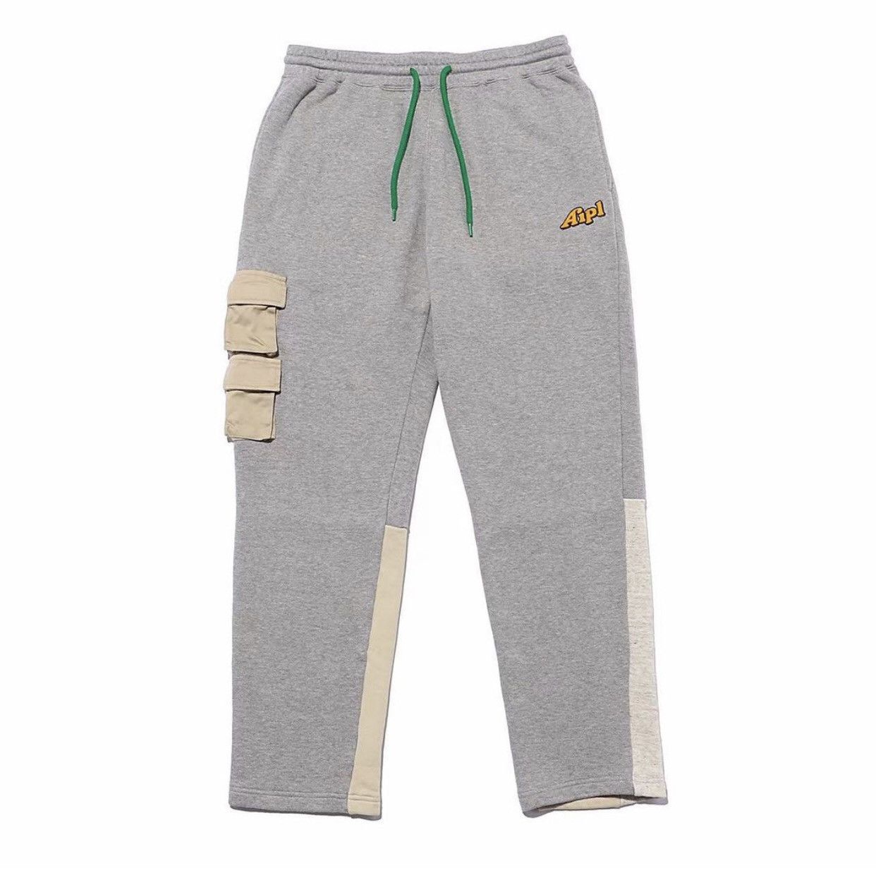 image of Needles Aipl Multiple Pocket Sweatpants Answer In Past Life Green in Grey, Men's (Size 32)