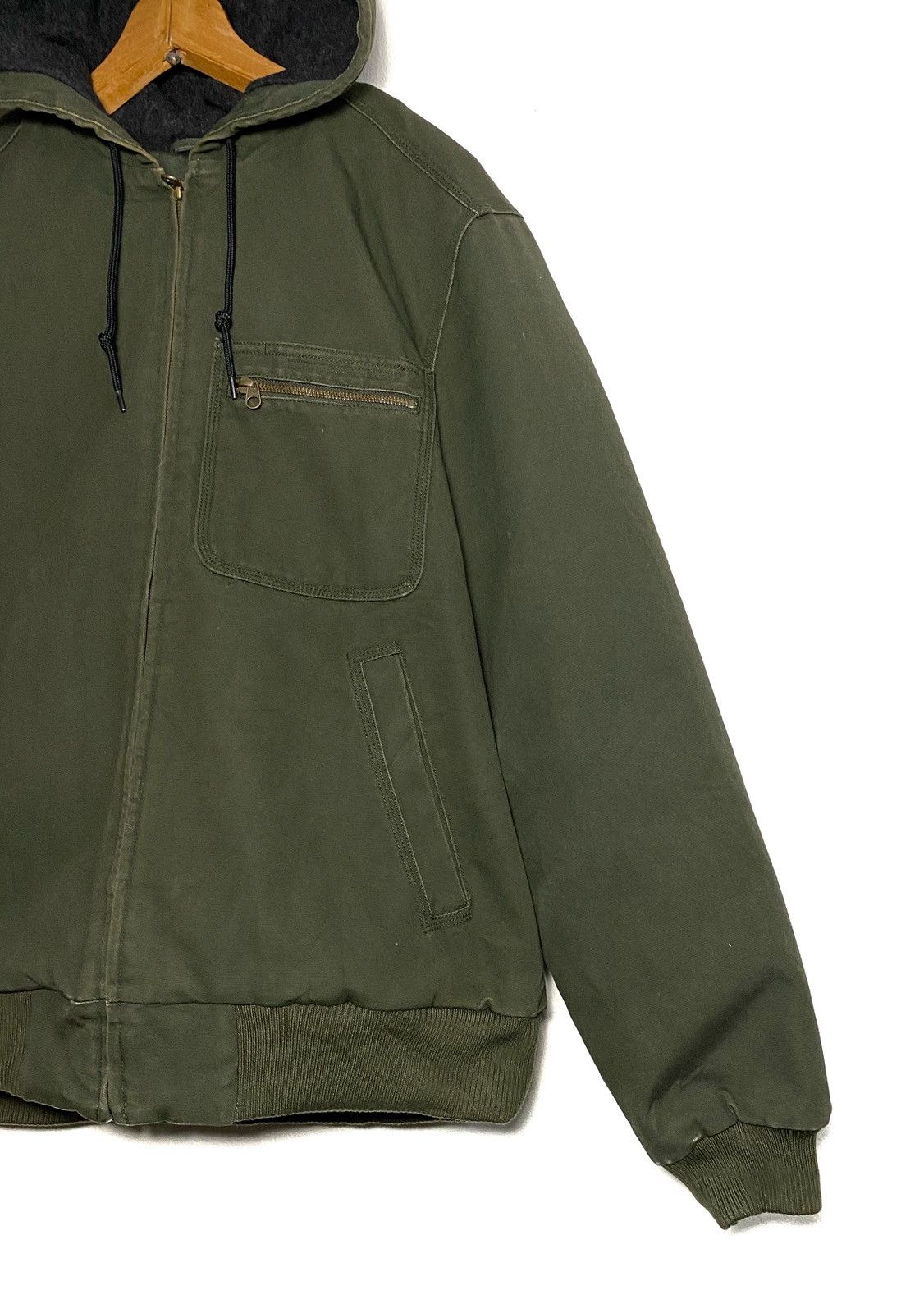 L.L. Bean Hoodie LL BEAN X Katahdin Iron Works Green Military Army Size US L / EU 52-54 / 3 - 3 Thumbnail