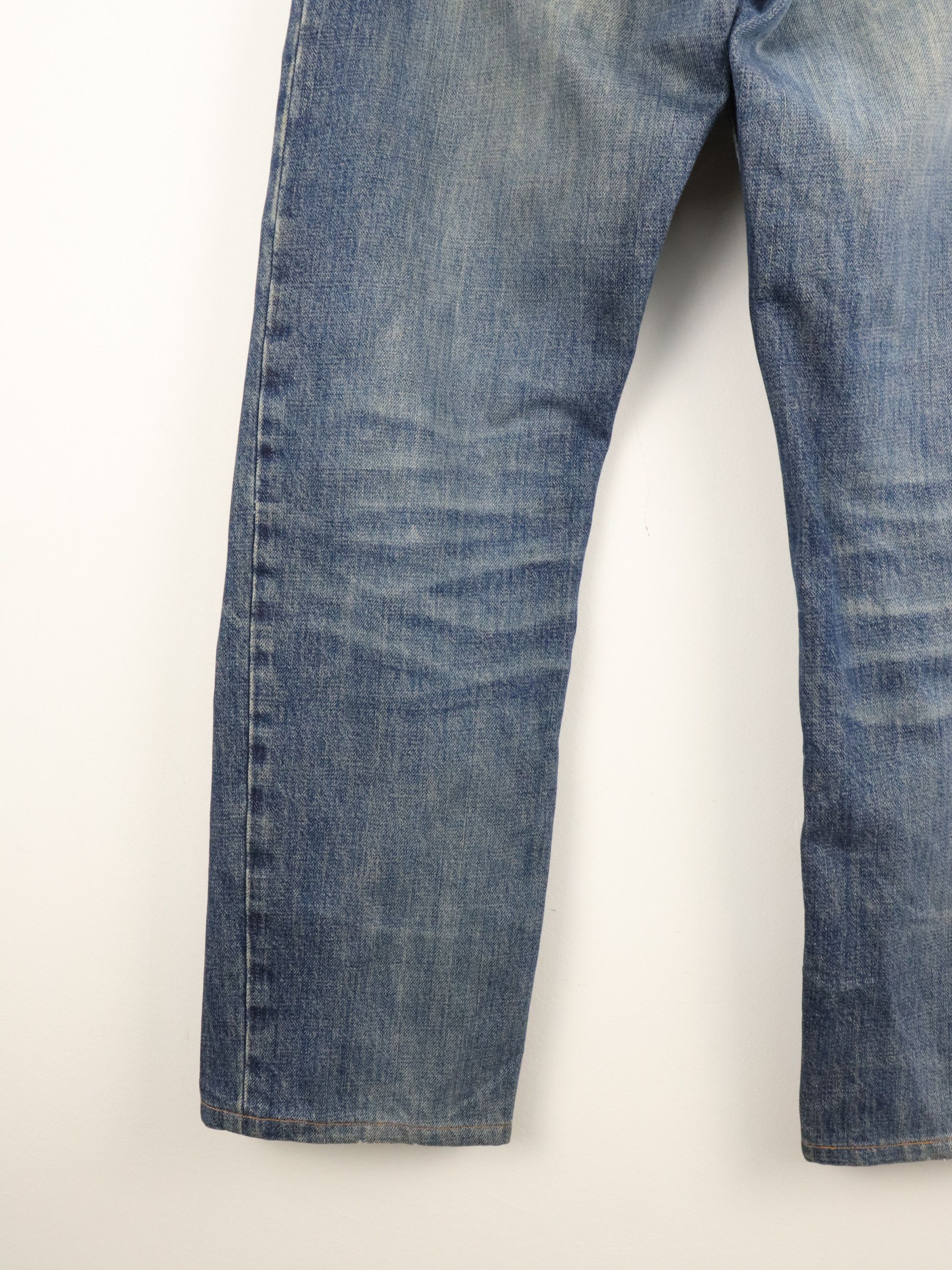 Helmut Lang Vtg. Rare Helmut Lang Denim Button Fly Jean Size US 30 / EU 46 - 10 Thumbnail