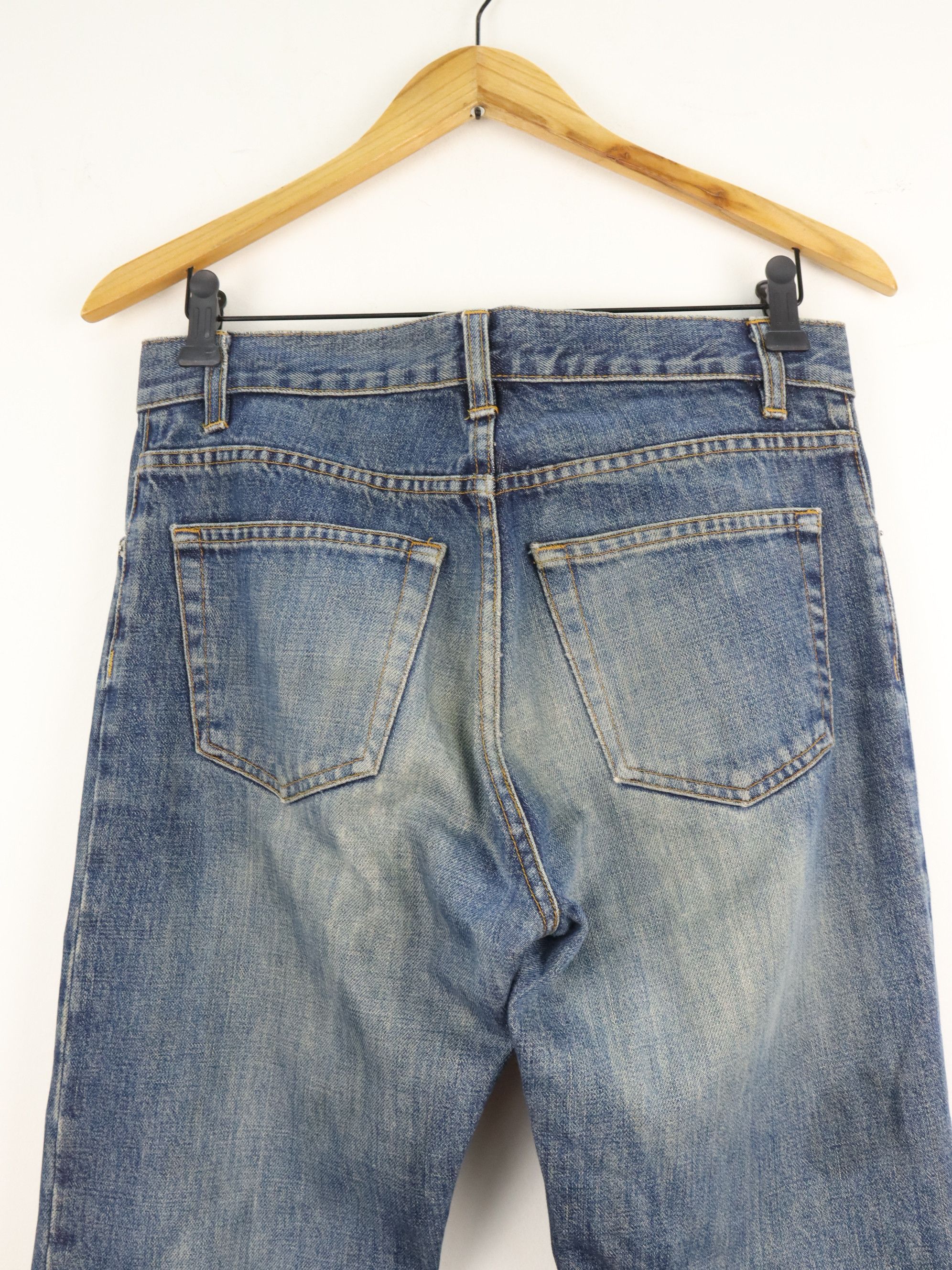 Helmut Lang Vtg. Rare Helmut Lang Denim Button Fly Jean Size US 30 / EU 46 - 6 Thumbnail