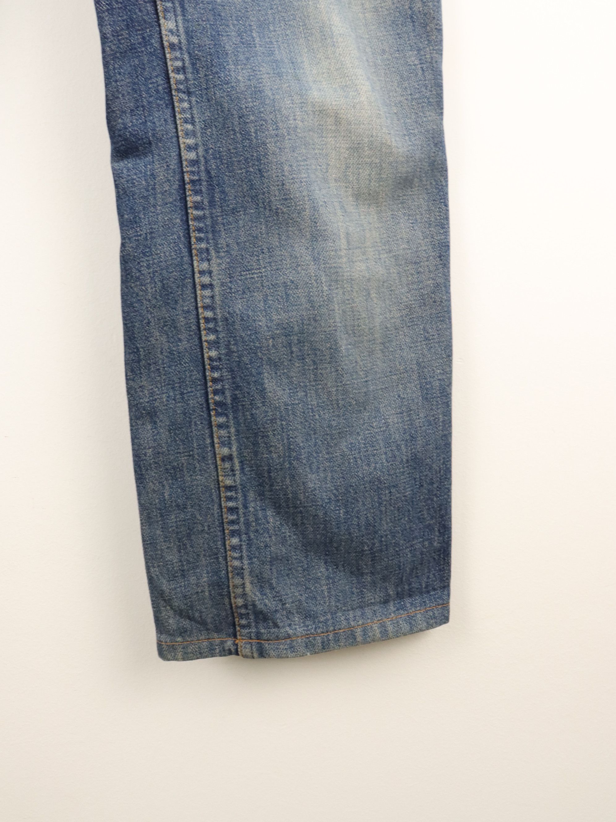 Helmut Lang Vtg. Rare Helmut Lang Denim Button Fly Jean Size US 30 / EU 46 - 13 Thumbnail