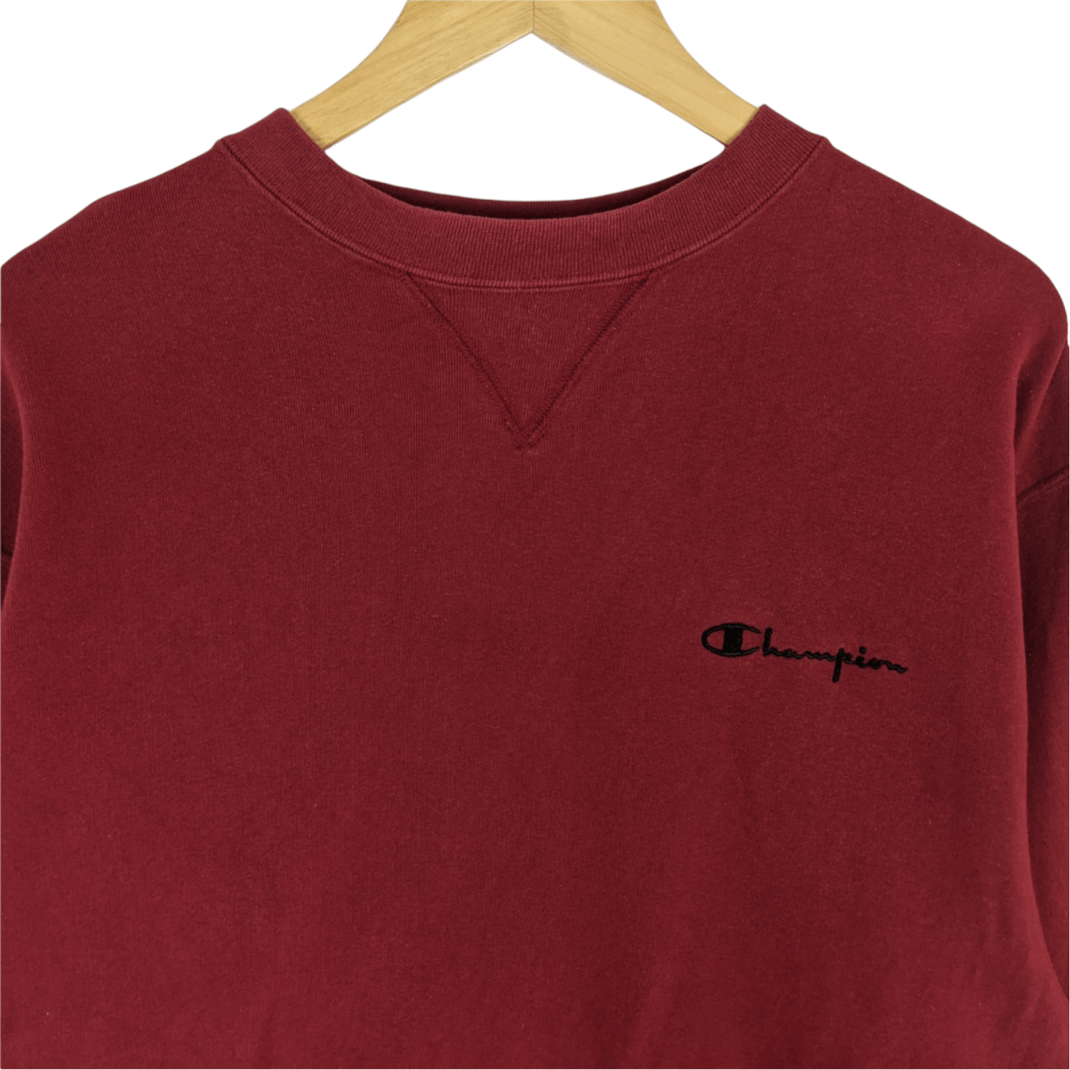 Champion CHAMPION Red Plain Jumper Sweatshirt Size US M / EU 48-50 / 2 - 4 Thumbnail