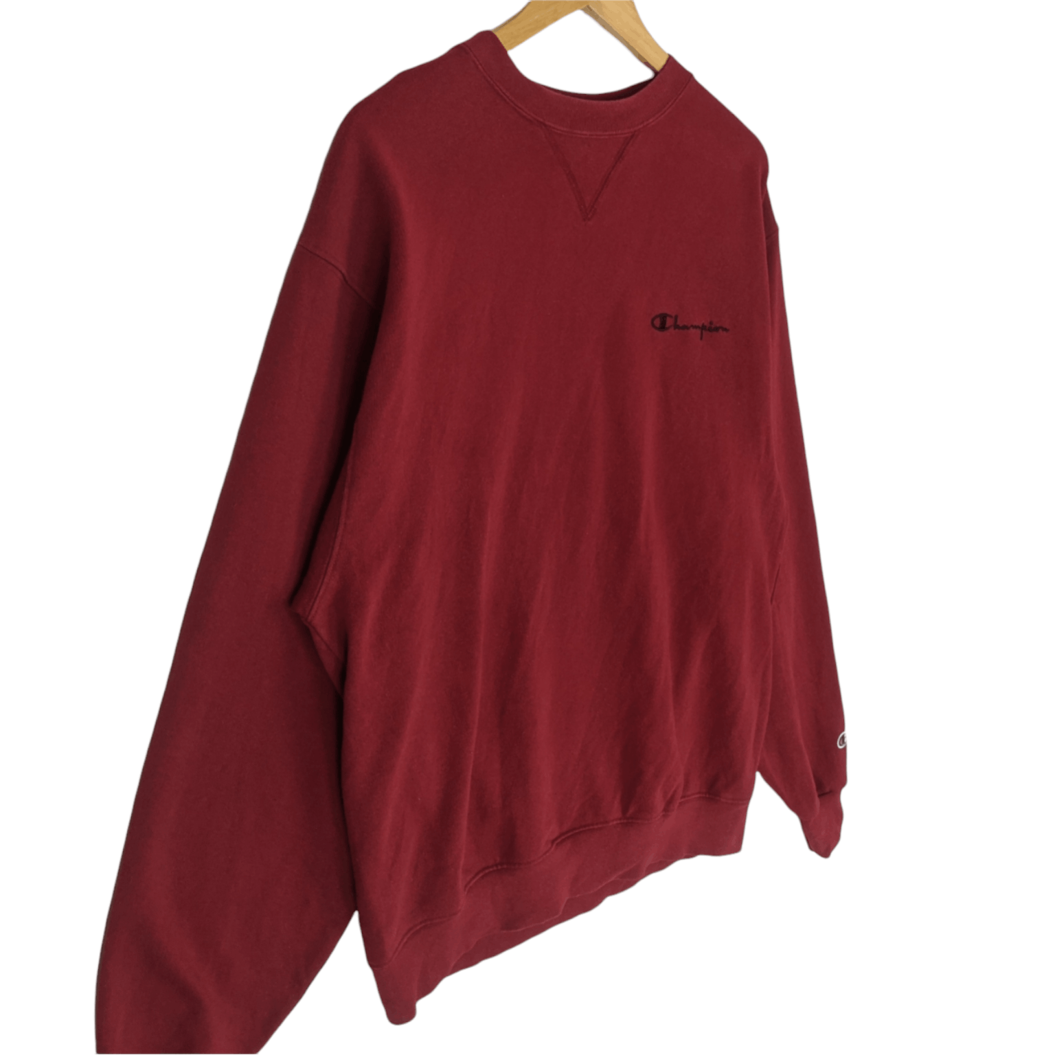 Champion CHAMPION Red Plain Jumper Sweatshirt Size US M / EU 48-50 / 2 - 3 Thumbnail
