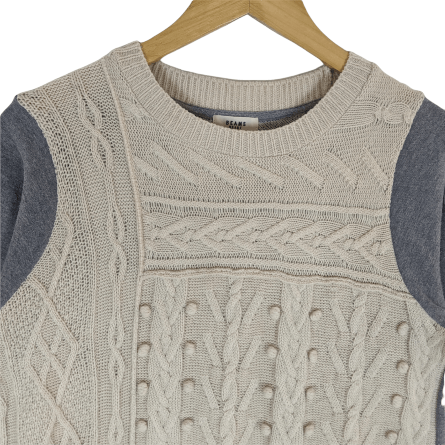 Japanese Brand BEAMS HEART Long Jumper Sweatshirt Size M / US 6-8 / IT 42-44 - 4 Thumbnail