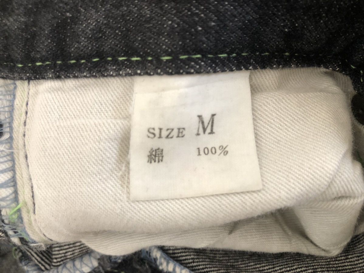 Japanese Brand Vintage 90s YOUTH Japan Clash Crime Fantasm Denim Jeans Size US 29 - 21 Thumbnail