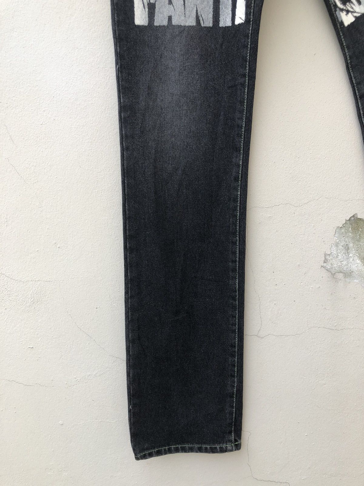 Japanese Brand Vintage 90s YOUTH Japan Clash Crime Fantasm Denim Jeans Size US 29 - 9 Thumbnail