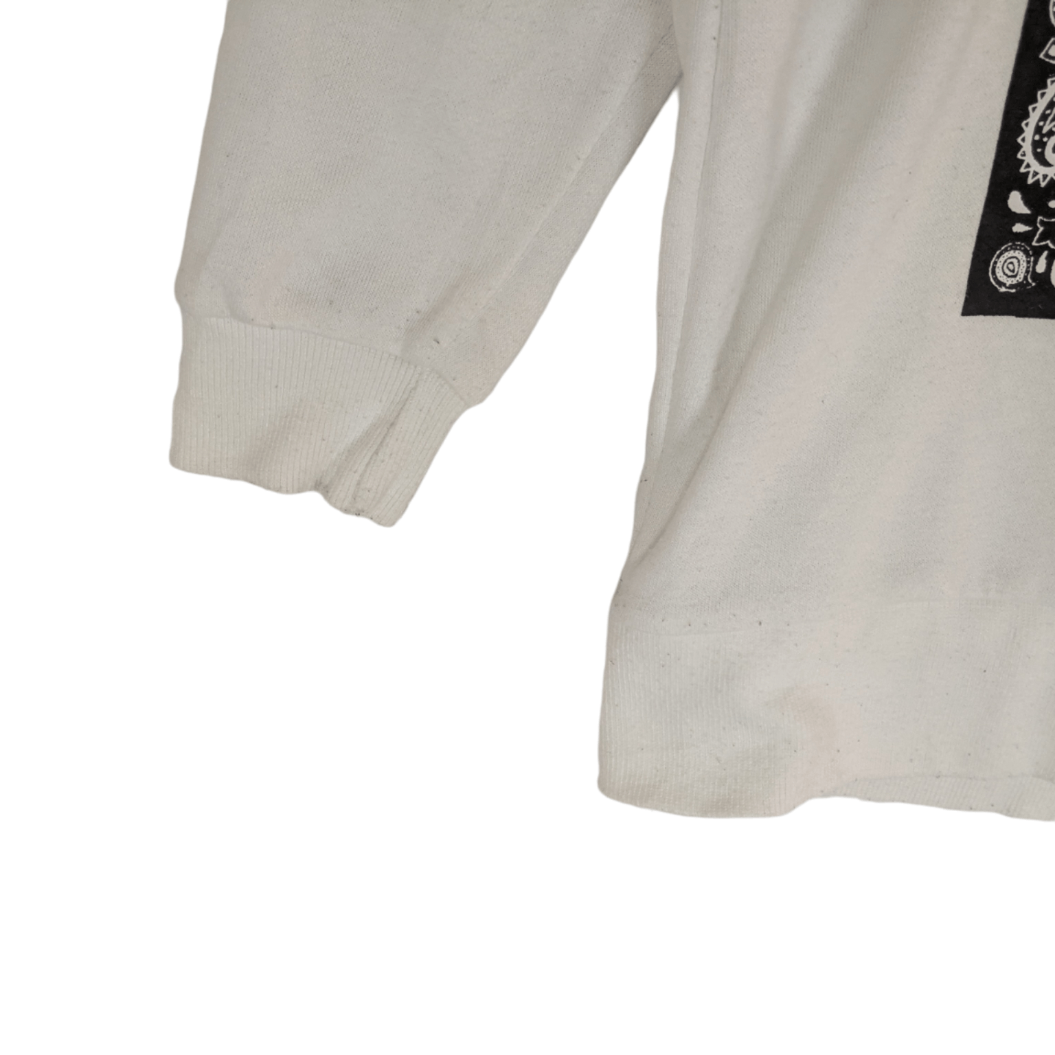 Japanese Brand ANAP Artistic Mural Abstract Geometric Jumper Sweatshirt Size ONE SIZE - 5 Thumbnail