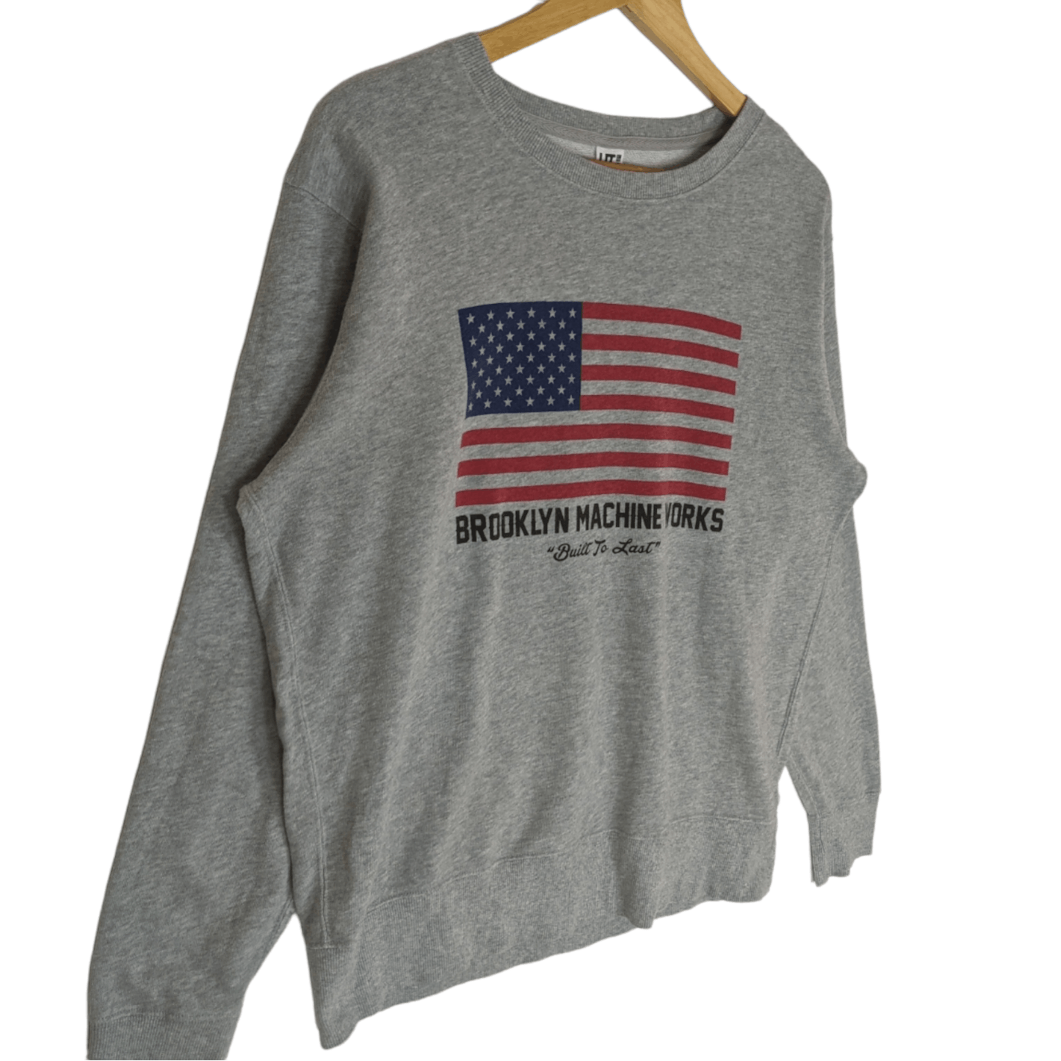 Uniqlo UNIQLO x Brooklyn Machine US Flag Jumper Sweatshirt Size US L / EU 52-54 / 3 - 3 Thumbnail