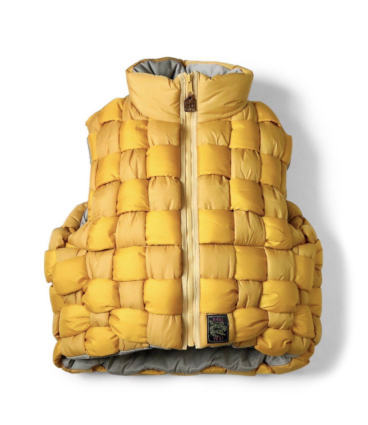 Kapital Kapital Woven Nylon KEEL Down Vest Size US M / EU 48-50 / 2 - 1 Thumbnail