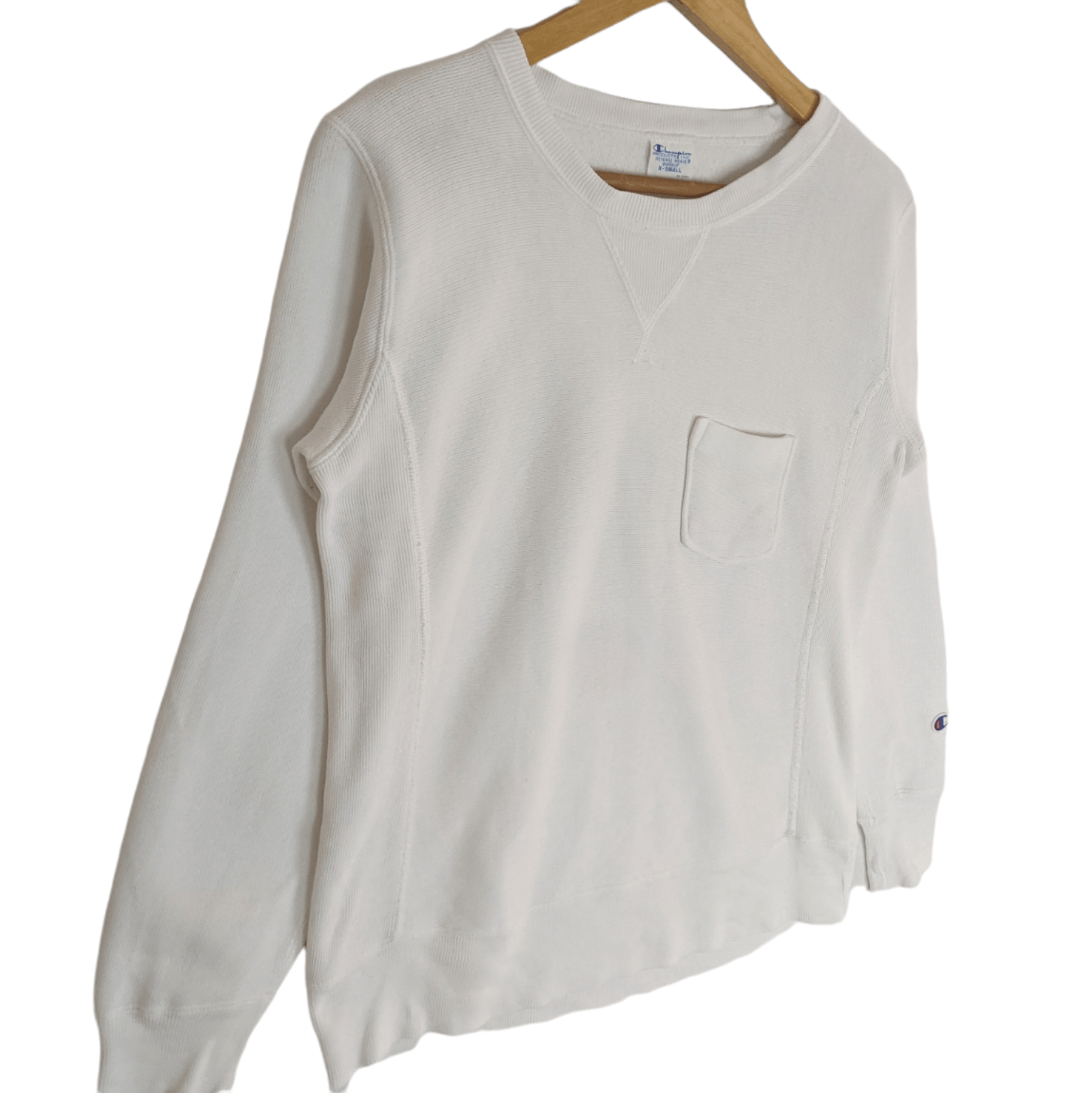 Champion Vintage CHAMPION Single Pocket Reverse Weave Sweatshirt Size US XS / EU 42 / 0 - 3 Thumbnail
