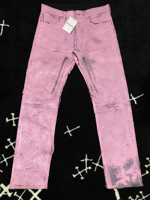 Givenchy GIVENCHY JEANS PAINT CRACKLE SS21 (BRAND NEW) | Grailed