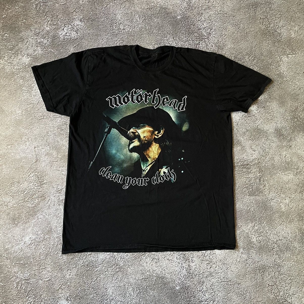 Vintage Vintage 90s Motorhead Sun Faded Graphic Band Tee Grunge XXL Size US XXL / EU 58 / 5 - 2 Thumbnail