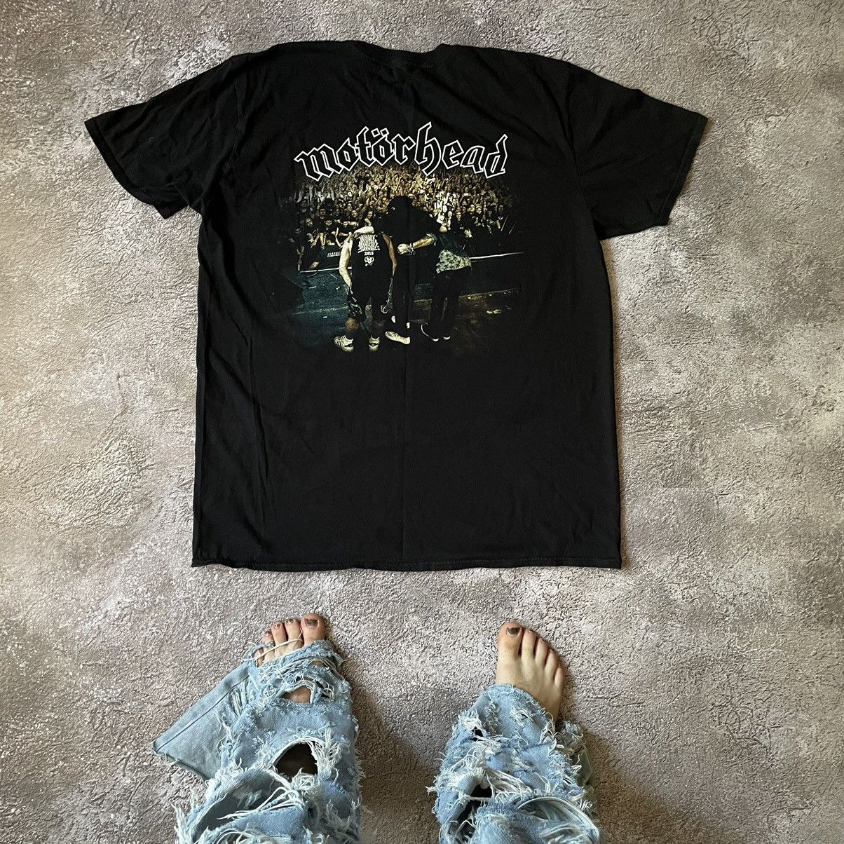 Vintage Vintage 90s Motorhead Sun Faded Graphic Band Tee Grunge XXL Size US XXL / EU 58 / 5 - 7 Thumbnail