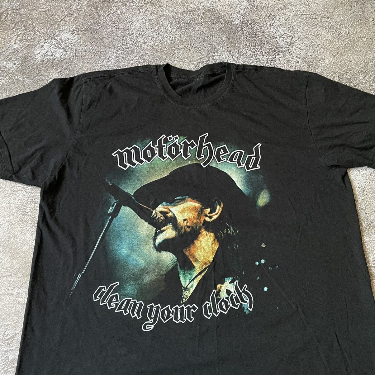 Vintage Vintage 90s Motorhead Sun Faded Graphic Band Tee Grunge XXL Size US XXL / EU 58 / 5 - 5 Thumbnail