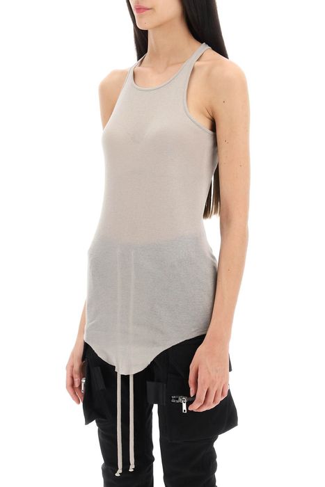 Rick Owens Women's Cotton Tank Top Beige