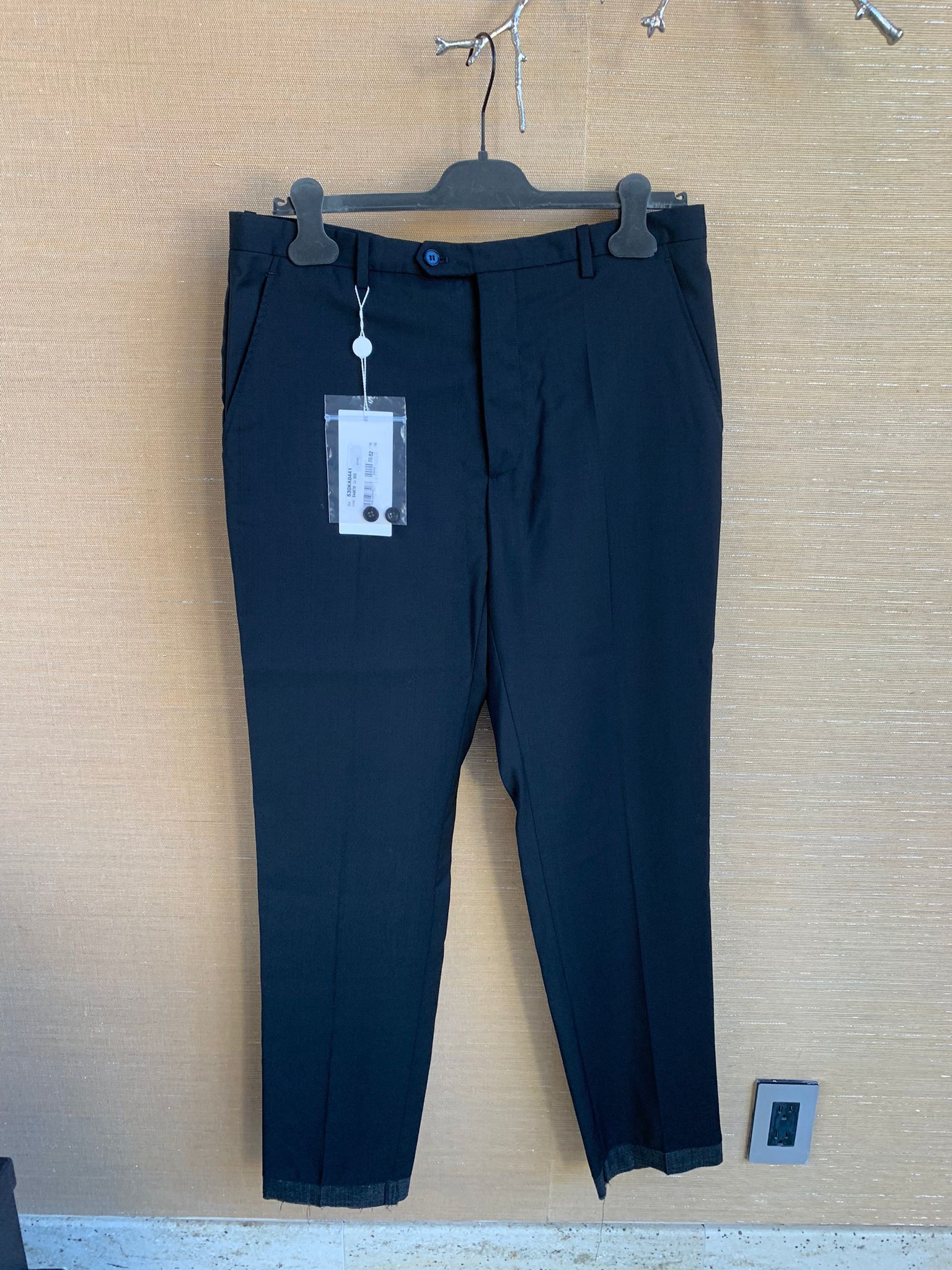 Maison Margiela Graphite Hem Trousers in Black Size US 36 / EU 52 - 1 Thumbnail