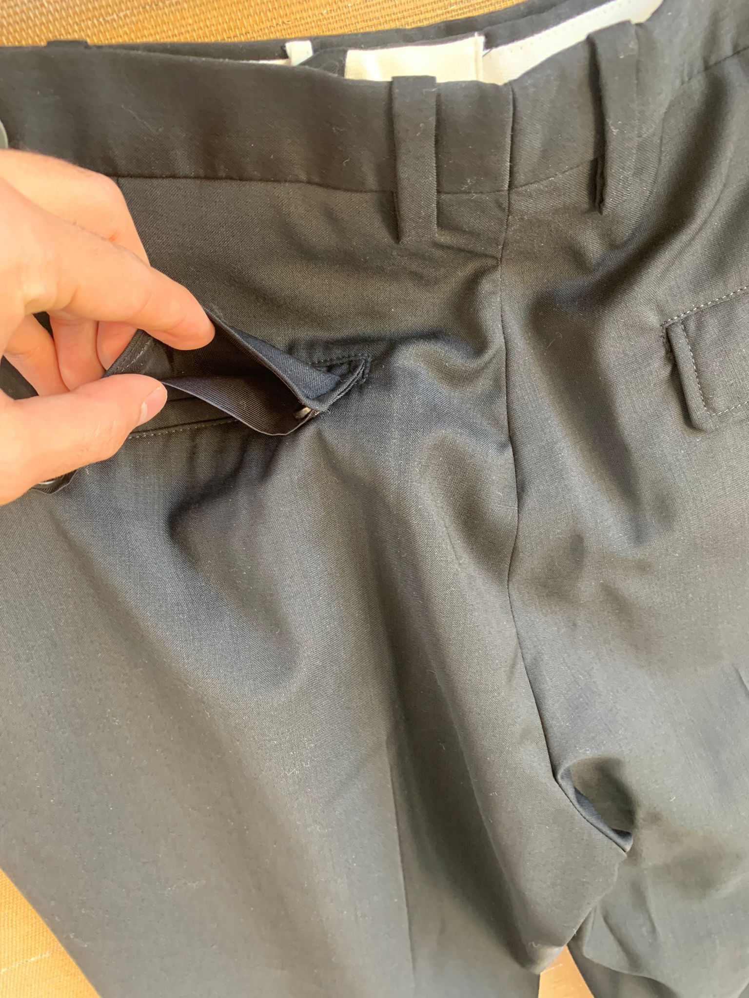 Maison Margiela Graphite Hem Trousers in Black Size US 36 / EU 52 - 15 Thumbnail