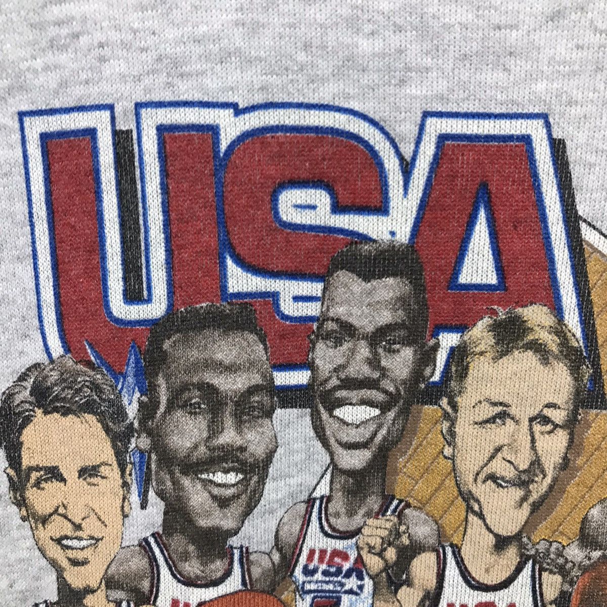 NBA × Sports Specialties × USA Olympics Vintage 1992 OlympicBasketballTeam Sweatshirt USA DreamTeam Size US M / EU 48-50 / 2 - 5 Thumbnail