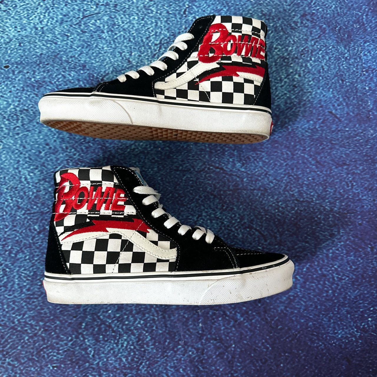 David bowie vans outlet size 7