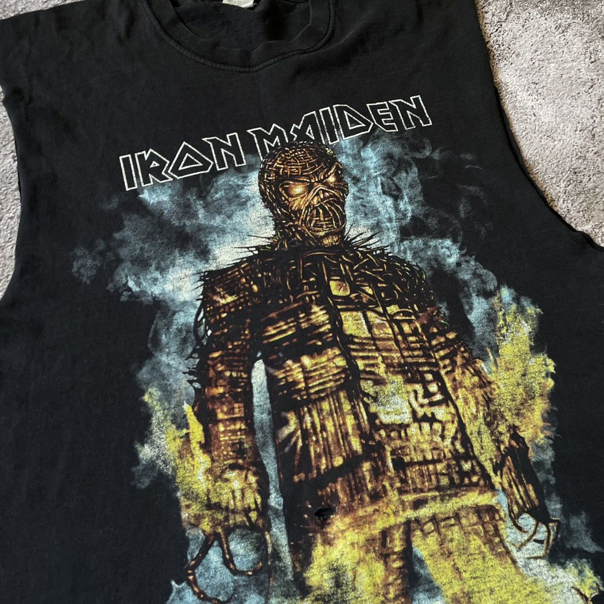 Vintage Vintage Y2K Tee Skeleton Face IRON MAIDEN DEAD L Size US L / EU 52-54 / 3 - 6 Thumbnail