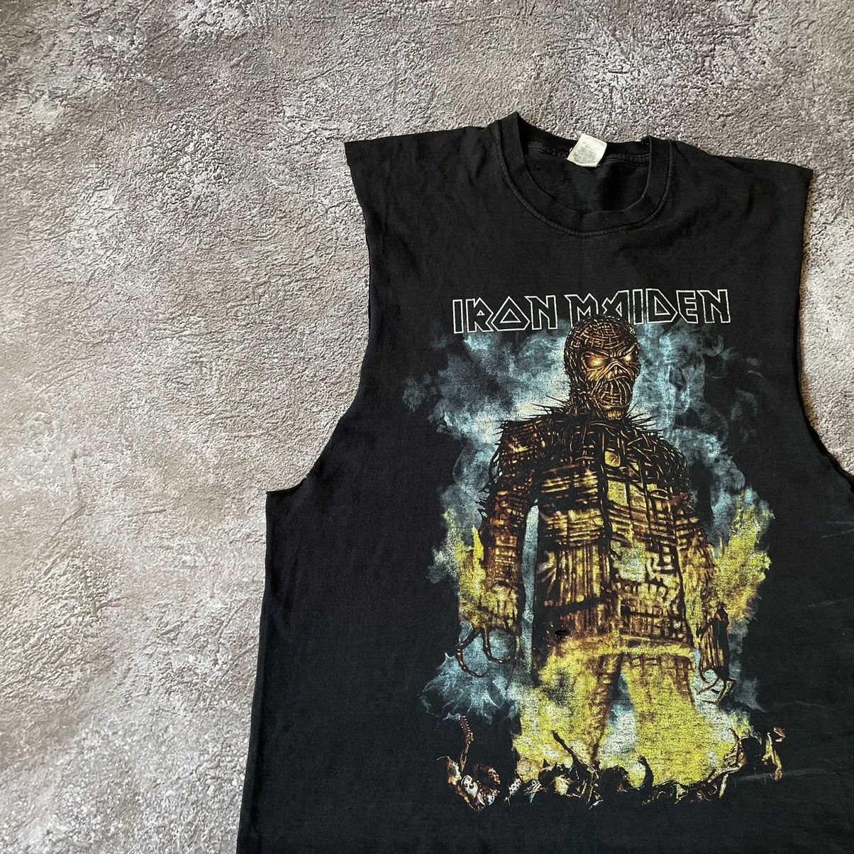 Vintage Vintage Y2K Tee Skeleton Face IRON MAIDEN DEAD L Size US L / EU 52-54 / 3 - 4 Thumbnail