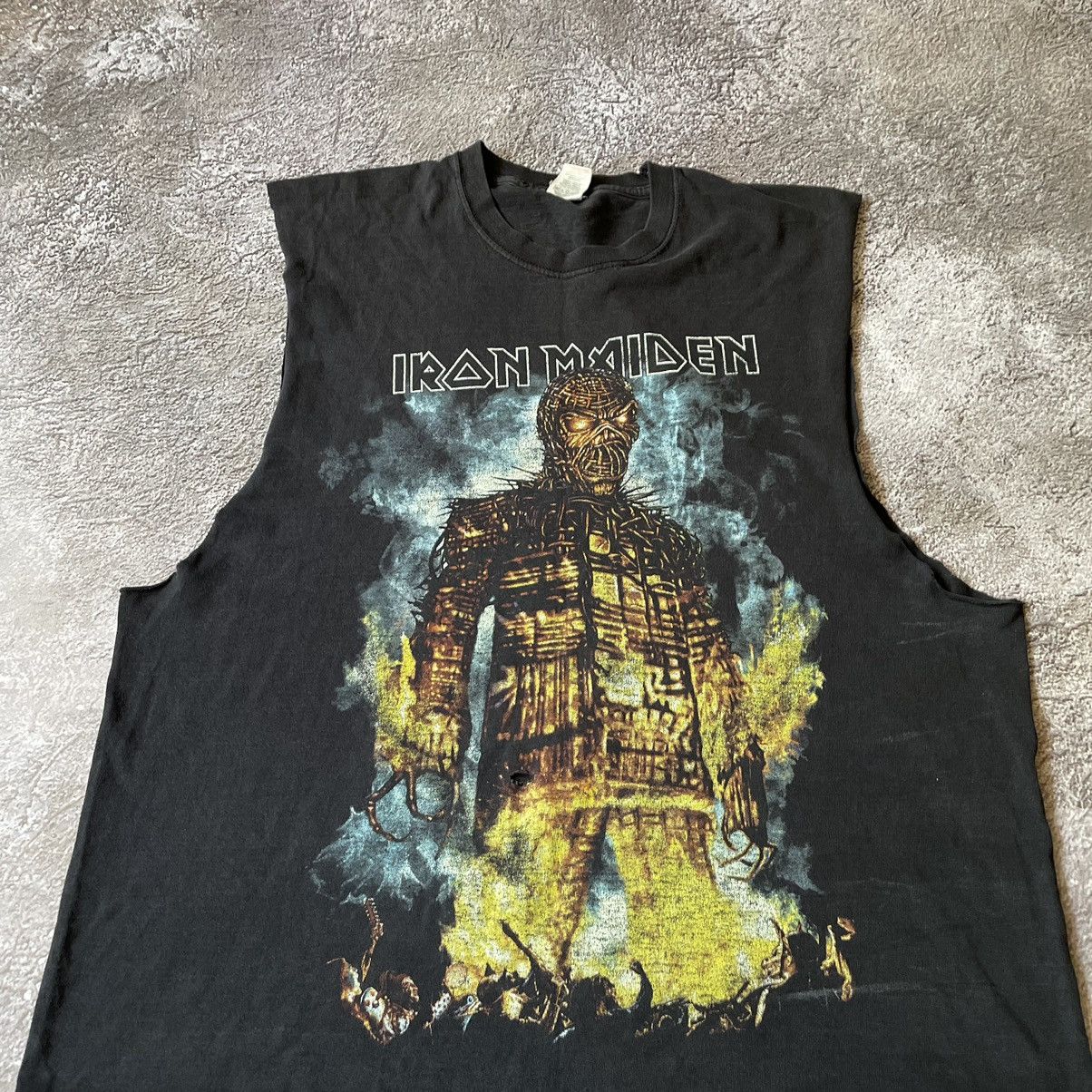 Vintage Vintage Y2K Tee Skeleton Face IRON MAIDEN DEAD L Size US L / EU 52-54 / 3 - 5 Thumbnail