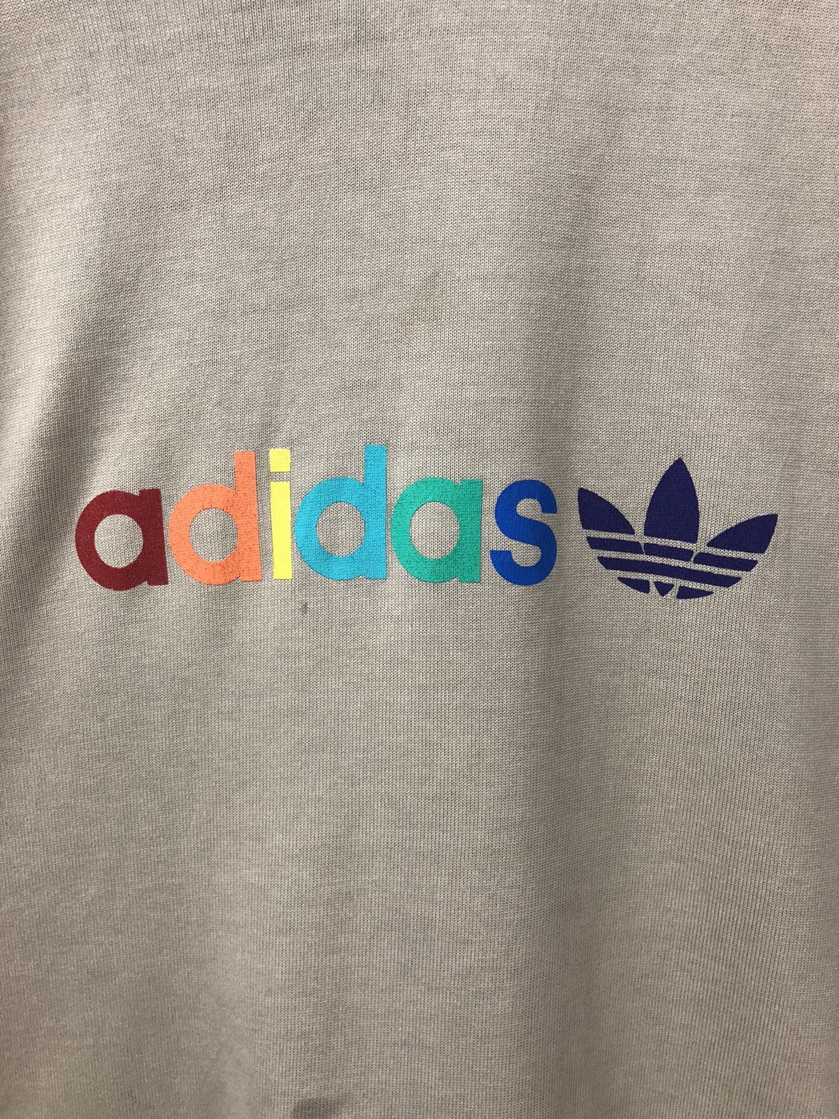 Adidas × Vintage Vintage ADIDAS Big Logo 3 Stripes Sweatshirt Size US M / EU 48-50 / 2 - 4 Thumbnail