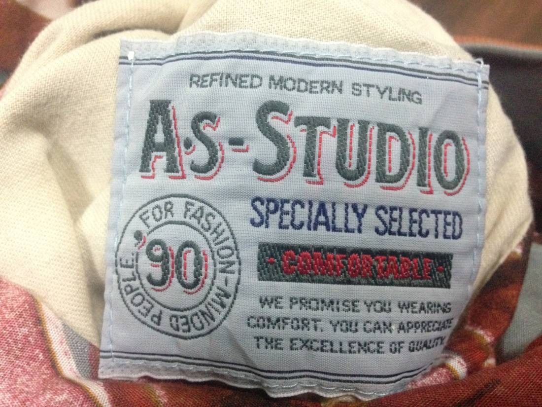 Designer × Japanese Brand A.S-STUDIO Japan Brand Reversibl Jacket Bomber Jacket Size US L / EU 52-54 / 3 - 6 Thumbnail