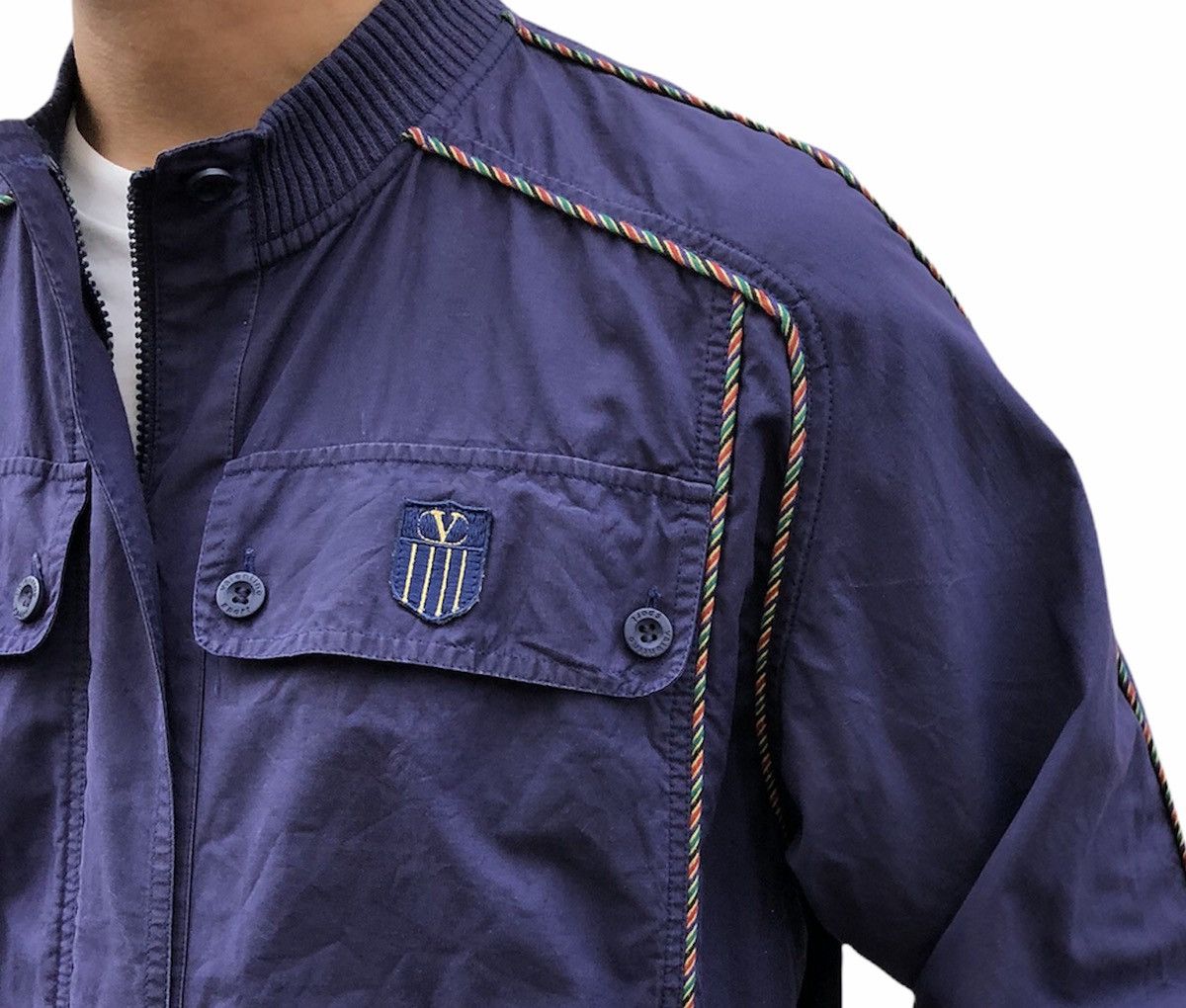 Valentino Valentino Garavani Sports Italian Top Fashion Jacket Size US M / EU 48-50 / 2 - 4 Thumbnail