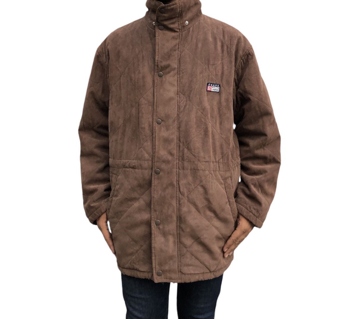 Chaps Ralph Lauren 🔥Vintage Chaps Ralph Lauren Quilted Jacket Size US L / EU 52-54 / 3 - 2 Thumbnail