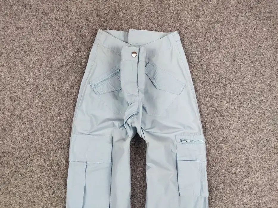 Vintage Vintage 90's Bondage Japan Parachute Blue Cargo Pants Size 34" / US 12 / IT 48 - 3 Thumbnail