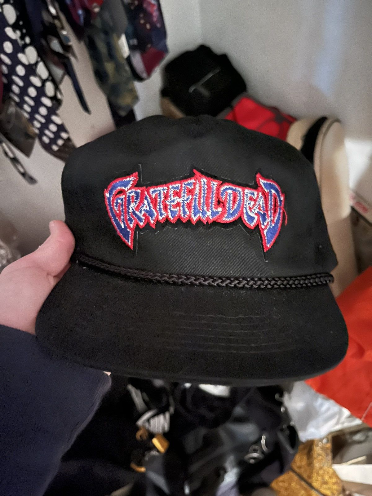 image of The Grateful Dead Vintage Hat in Black, Men's