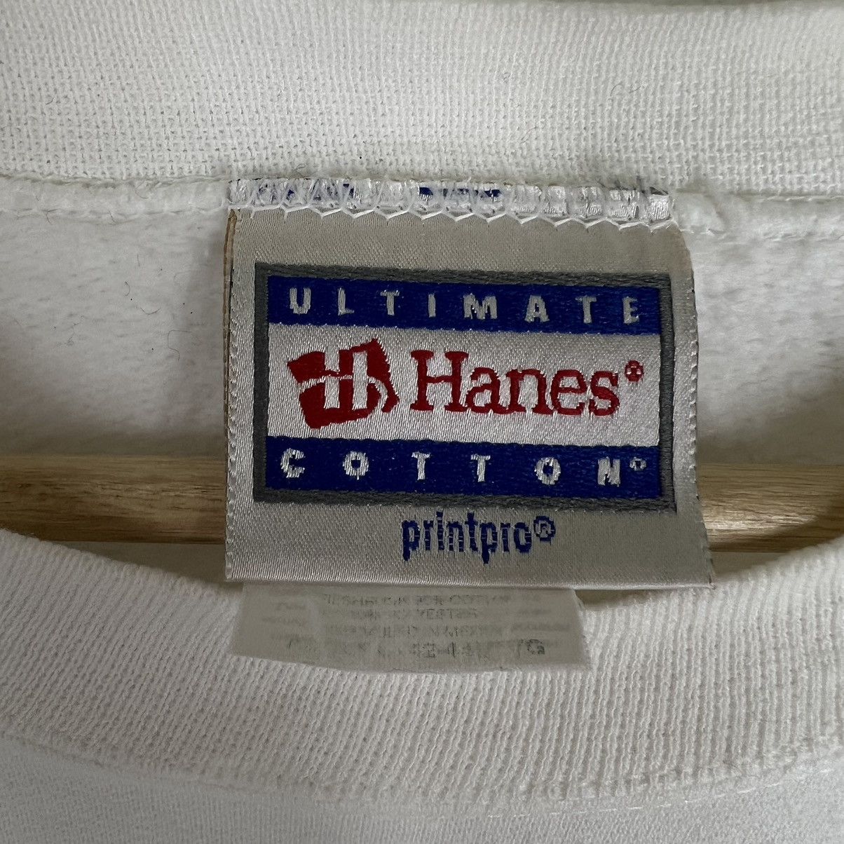 Japanese Brand × Vintage VINTAGE CREWNECK SWEATSHIRT HANES BIG LOGO Size US L / EU 52-54 / 3 - 8 Thumbnail