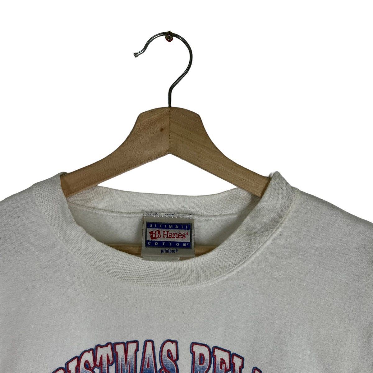 Japanese Brand × Vintage VINTAGE CREWNECK SWEATSHIRT HANES BIG LOGO Size US L / EU 52-54 / 3 - 4 Thumbnail