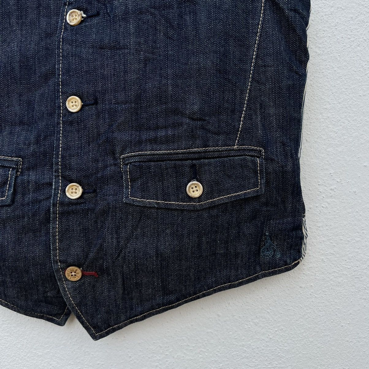 BEANPOLE × Japanese Brand PATCH WORK MULTI POCKET VEST BEAN POLE Size US M / EU 48-50 / 2 - 4 Thumbnail