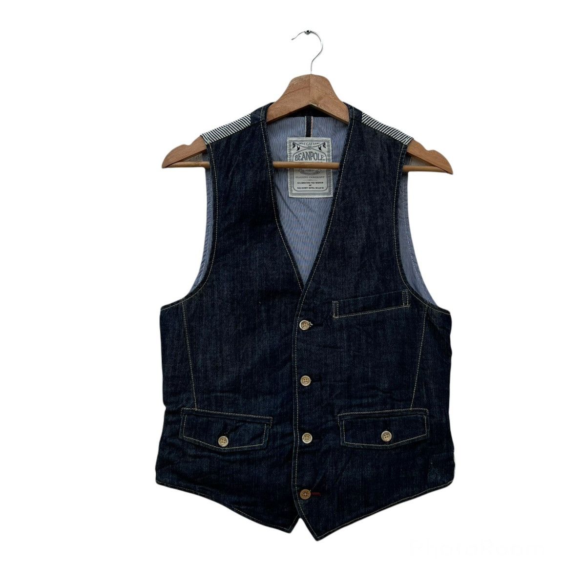 BEANPOLE × Japanese Brand PATCH WORK MULTI POCKET VEST BEAN POLE Size US M / EU 48-50 / 2 - 1 Thumbnail