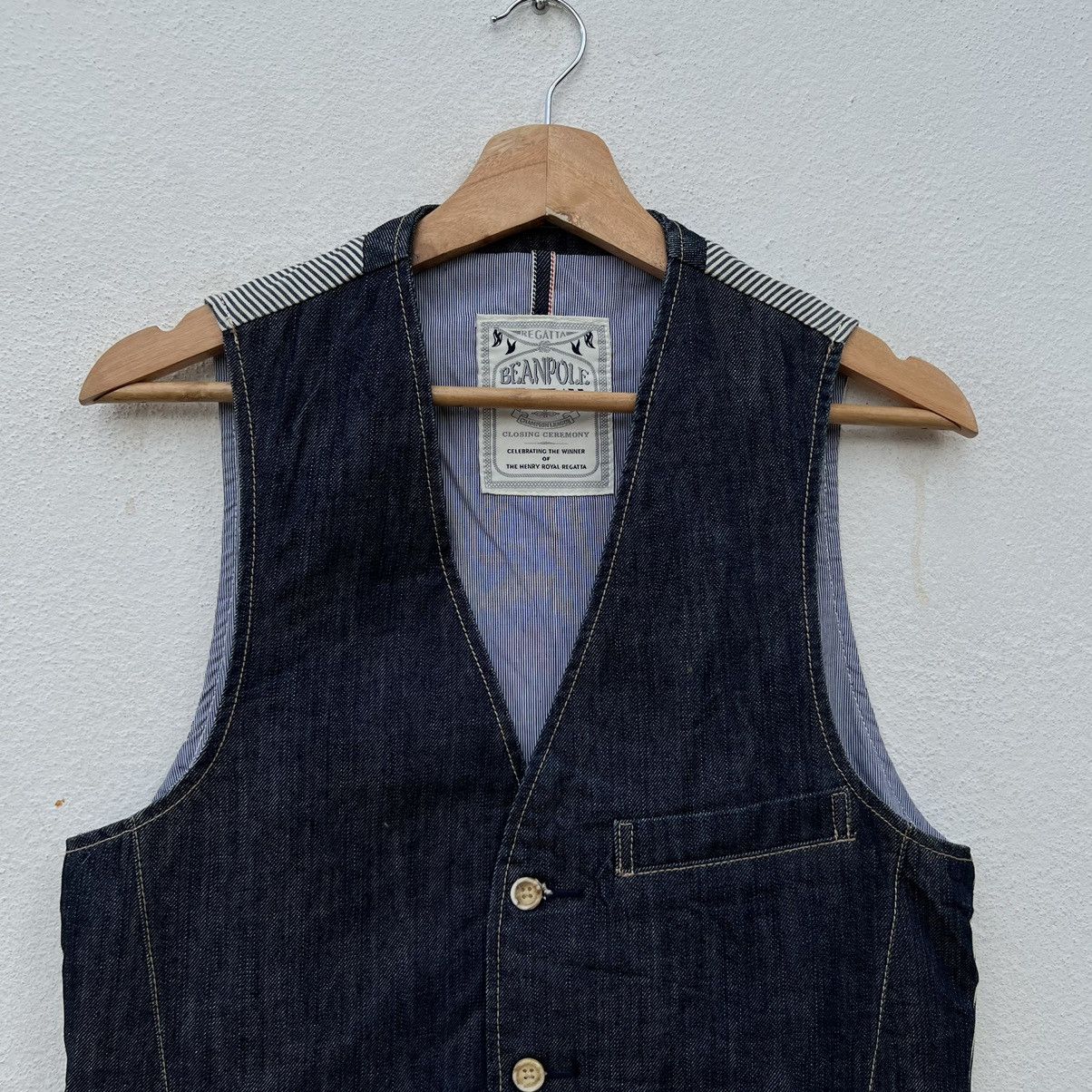 BEANPOLE × Japanese Brand PATCH WORK MULTI POCKET VEST BEAN POLE Size US M / EU 48-50 / 2 - 3 Thumbnail
