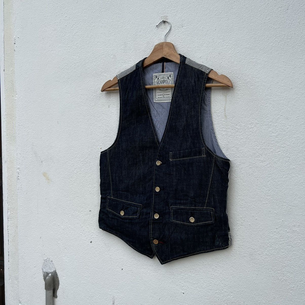 BEANPOLE × Japanese Brand PATCH WORK MULTI POCKET VEST BEAN POLE Size US M / EU 48-50 / 2 - 2 Thumbnail