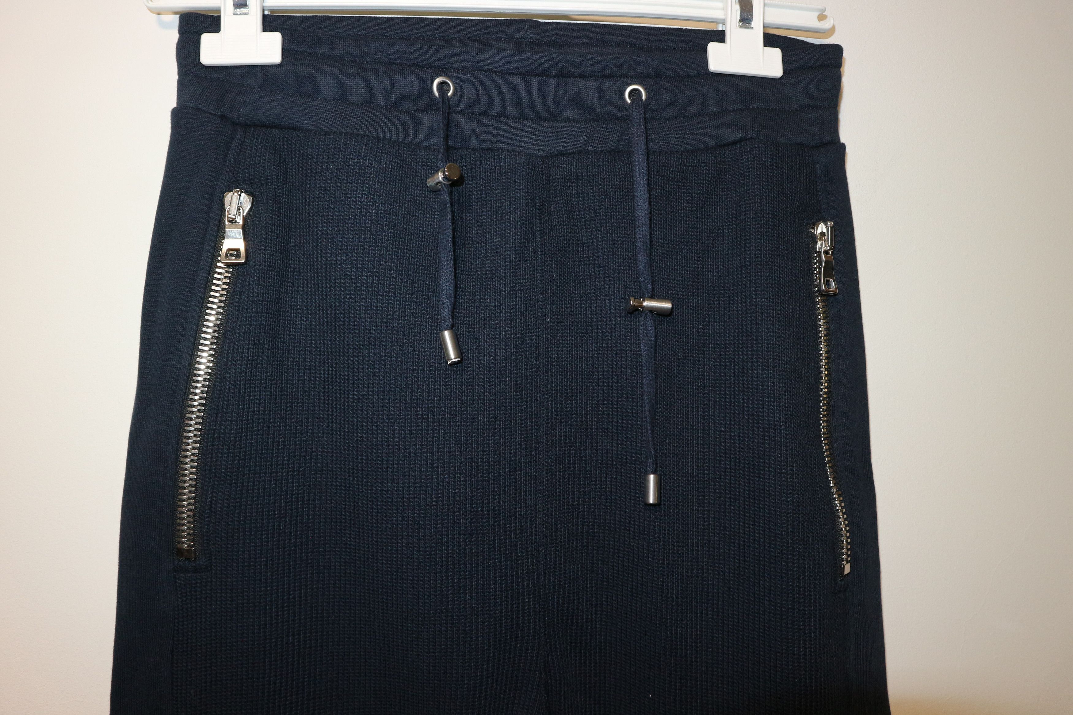 Balmain Knitting biker sweatpants Size US 28 / EU 44 - 2 Thumbnail