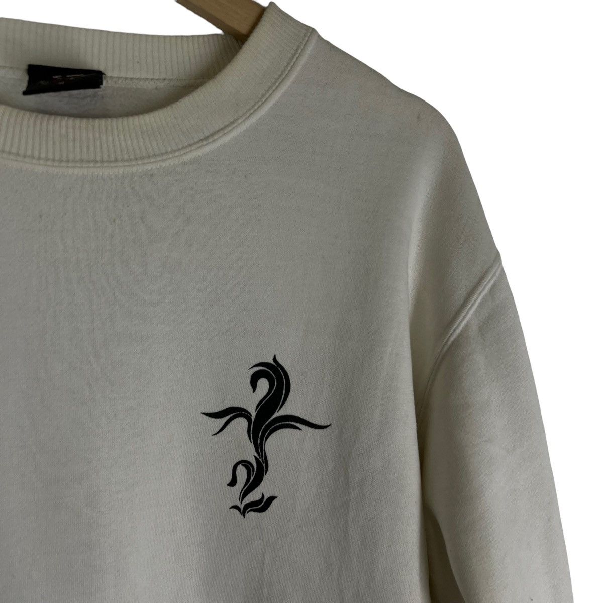 Japanese Brand VINTAGE SWEATSHIRT PUNK BIG LOGO INSPIRED CHROME HEARTS Size US M / EU 48-50 / 2 - 6 Thumbnail
