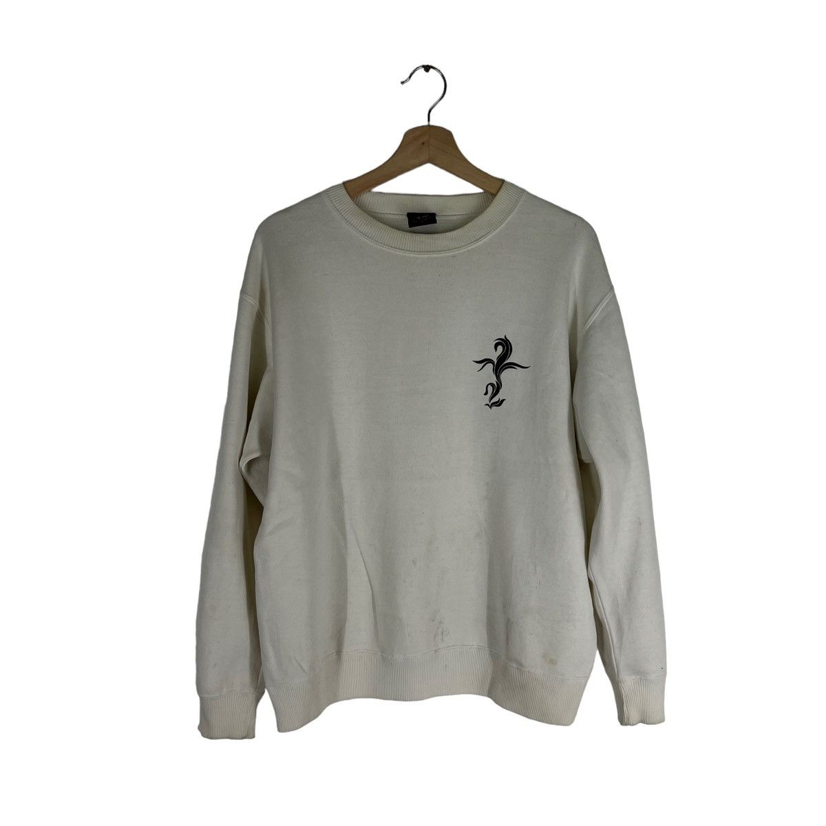 Japanese Brand VINTAGE SWEATSHIRT PUNK BIG LOGO INSPIRED CHROME HEARTS Size US M / EU 48-50 / 2 - 7 Thumbnail