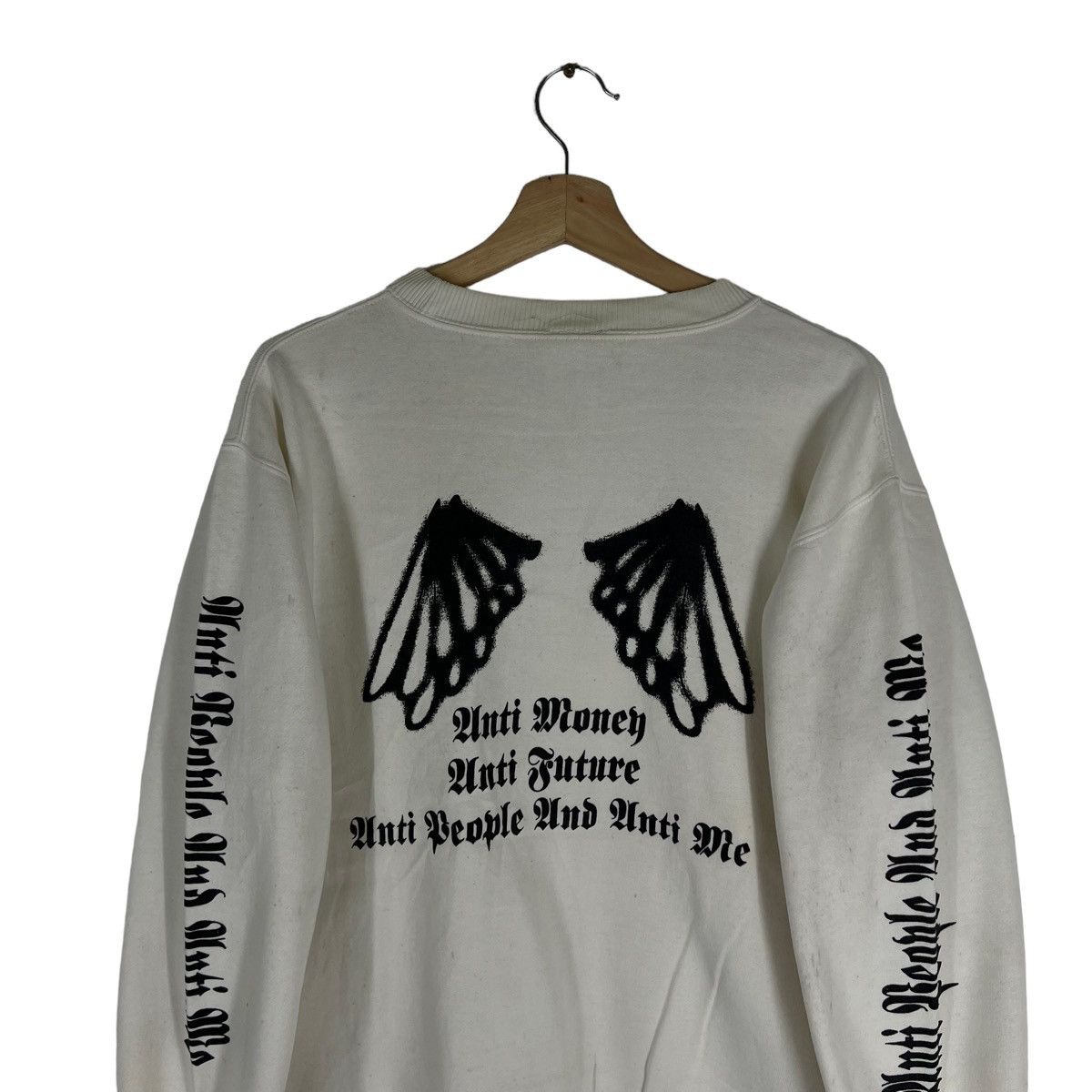 Japanese Brand VINTAGE SWEATSHIRT PUNK BIG LOGO INSPIRED CHROME HEARTS Size US M / EU 48-50 / 2 - 5 Thumbnail