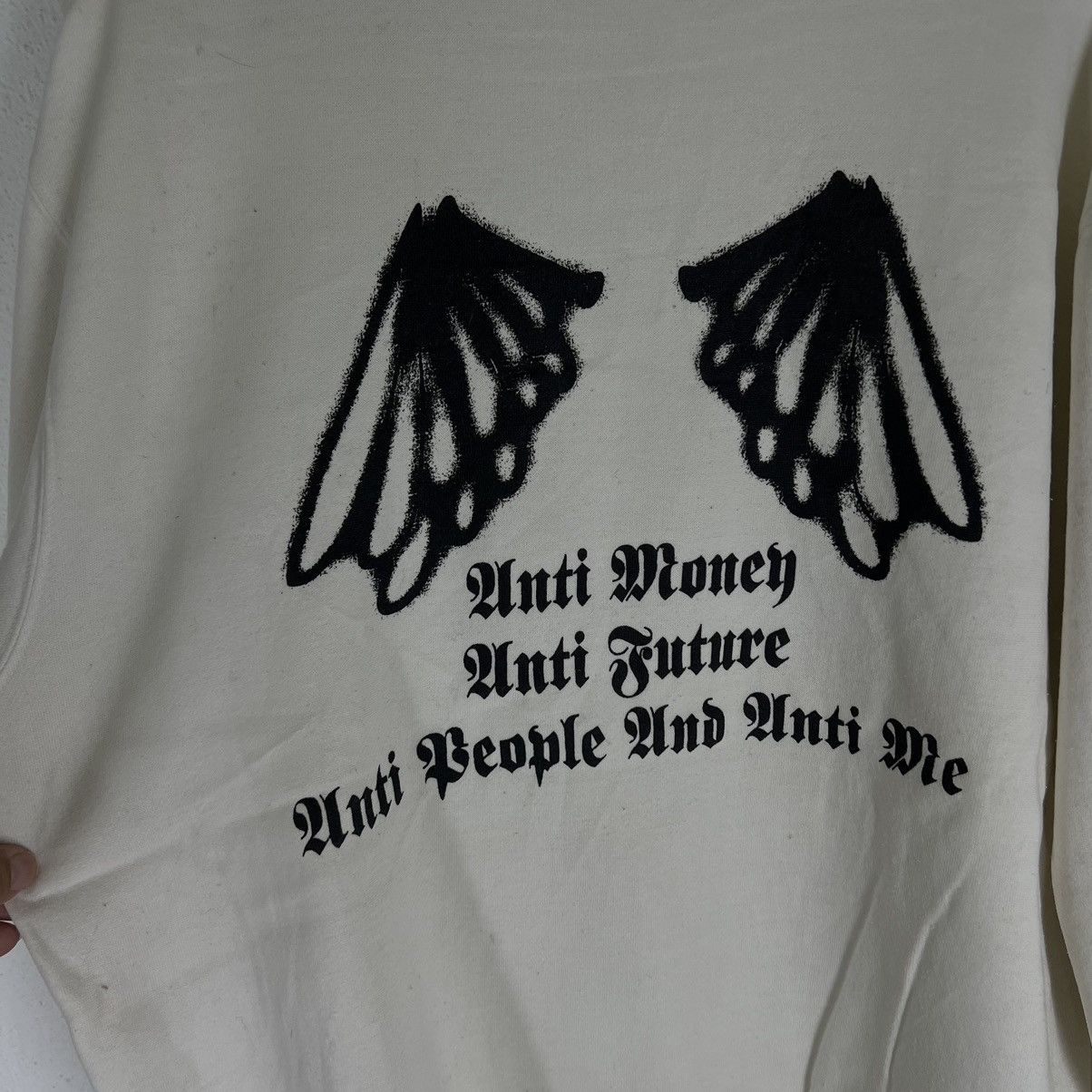 Japanese Brand VINTAGE SWEATSHIRT PUNK BIG LOGO INSPIRED CHROME HEARTS Size US M / EU 48-50 / 2 - 8 Thumbnail