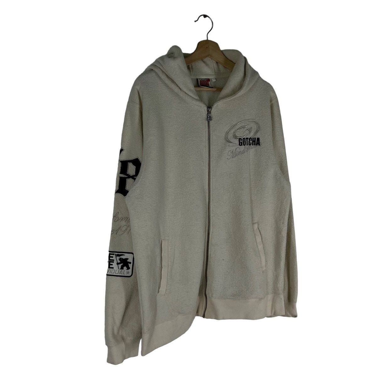 Japanese Brand RARE VINTAGE GOTHCA ZIPPER JACKET BIG LOGO Size US XXL / EU 58 / 5 - 2 Thumbnail