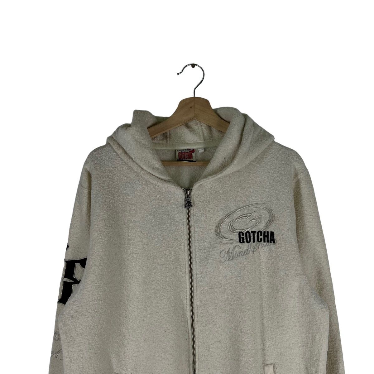 Japanese Brand RARE VINTAGE GOTHCA ZIPPER JACKET BIG LOGO Size US XXL / EU 58 / 5 - 3 Thumbnail